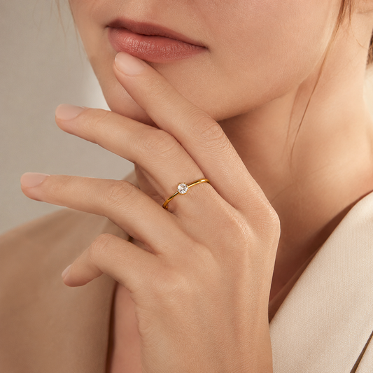 Timeless Solitaire Ring