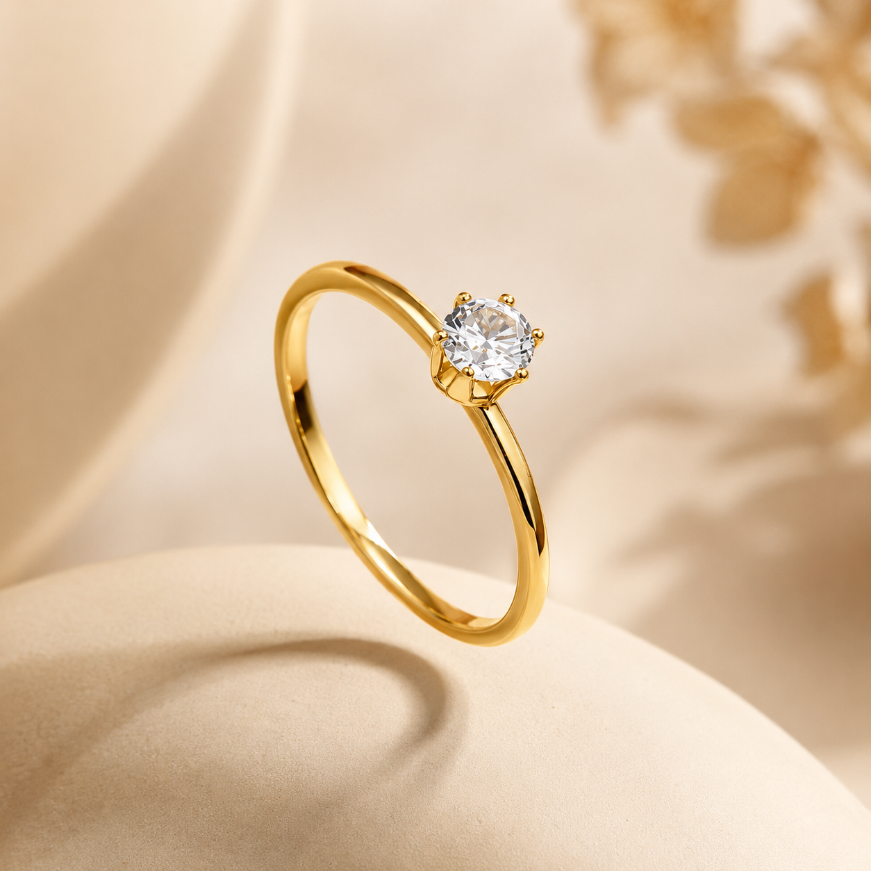 Timeless Solitaire Ring