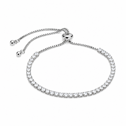 Diamond Glow Slider Bracelet