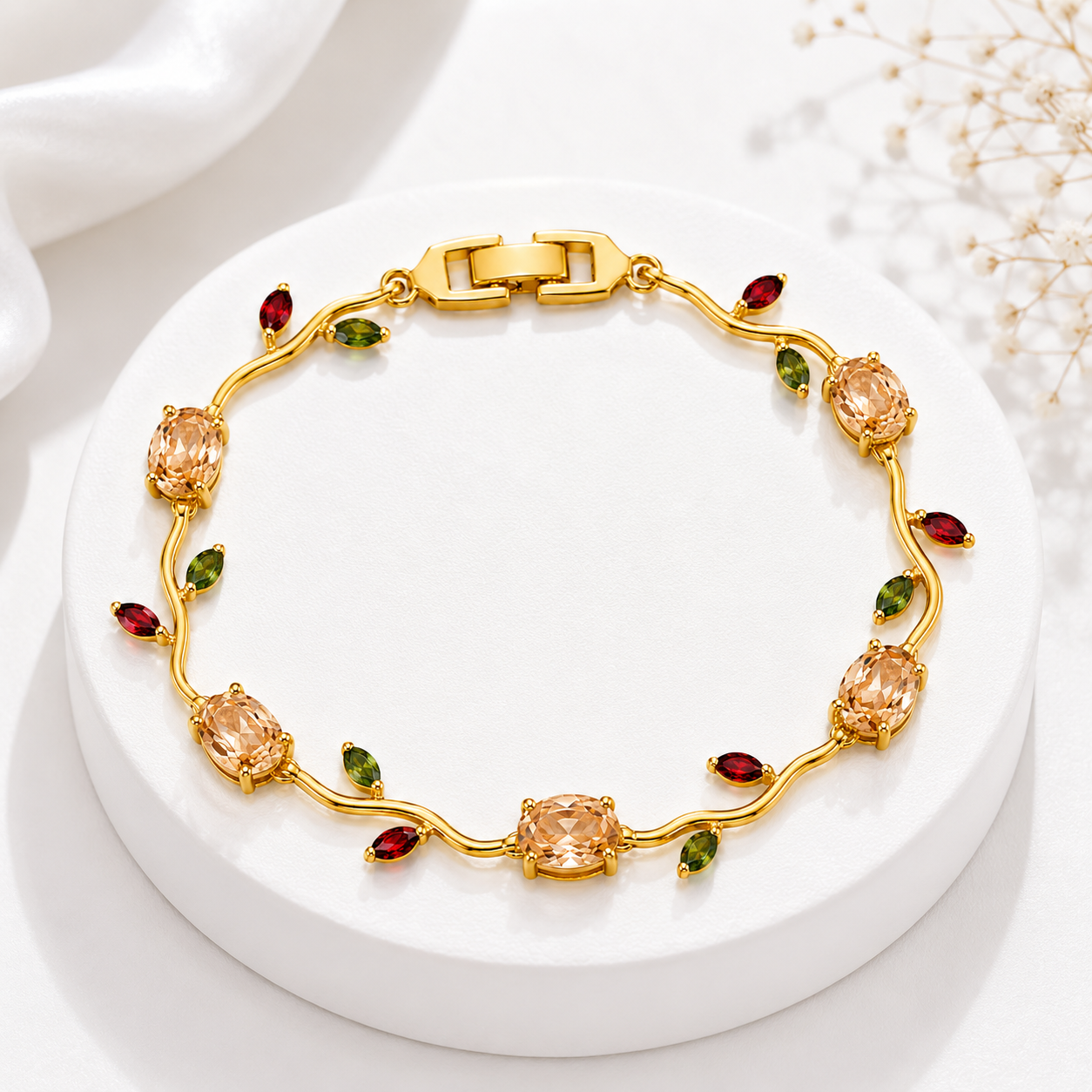Autumn Tulip Bracelet