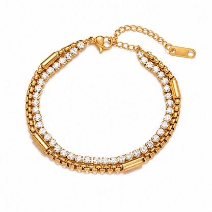 Starlit Tennis Bracelet