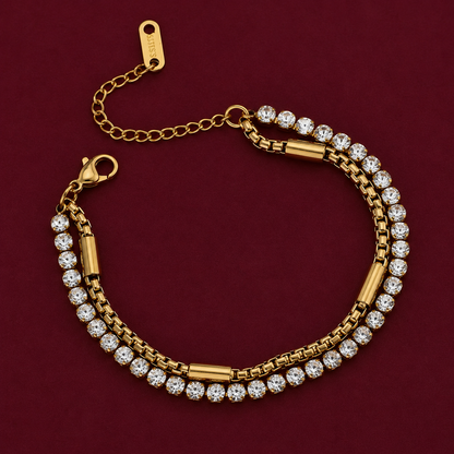 Starlit Tennis Bracelet