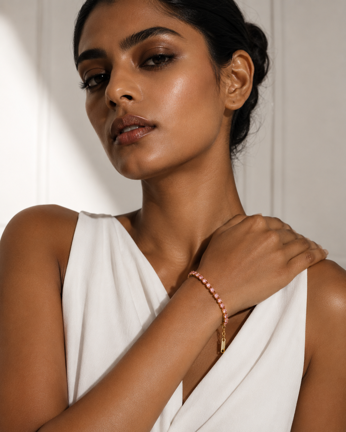 Rosaline Tennis Bracelet