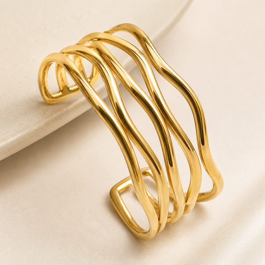 Golden Tide Cuff
