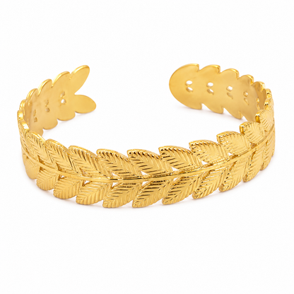 Golden Laurel Cuff