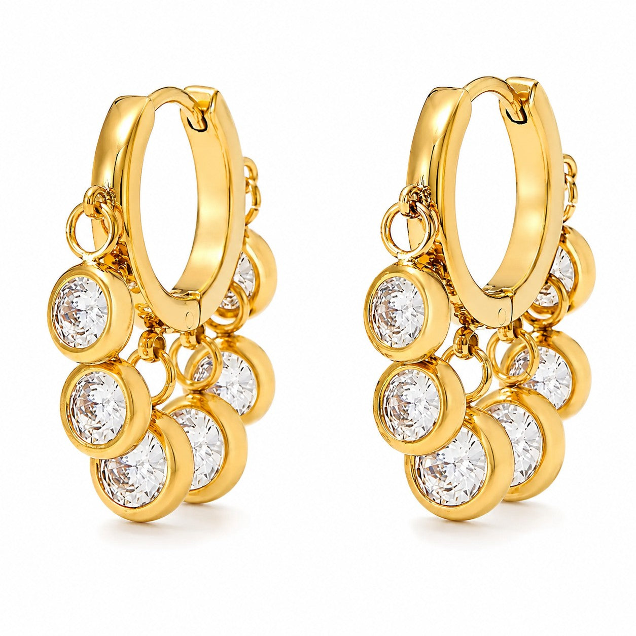 Solitarie Beads Earrings