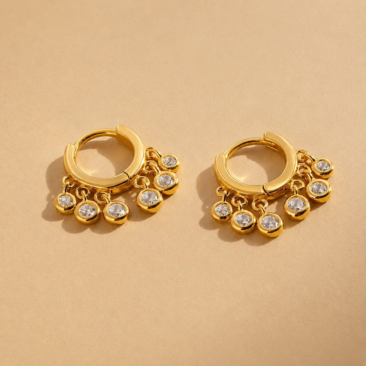 Solitarie Beads Earrings