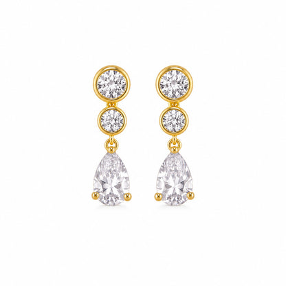 Drop Solitarie Studs