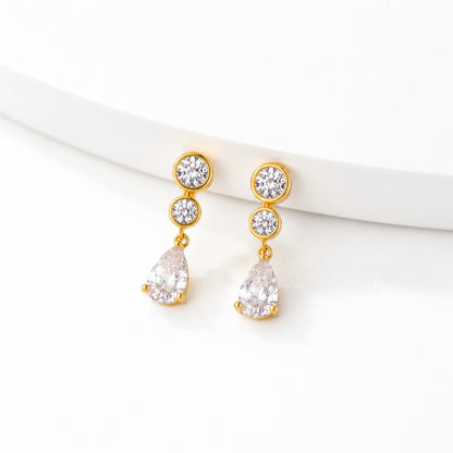 Drop Solitarie Studs