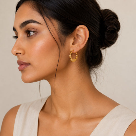 Textured hoops