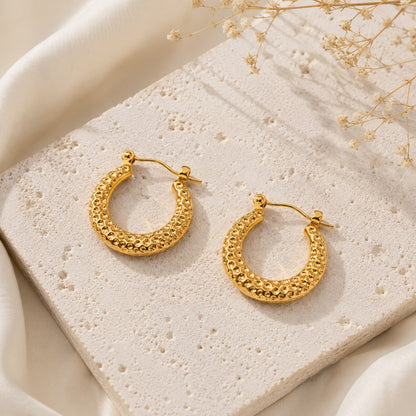 Textured hoops