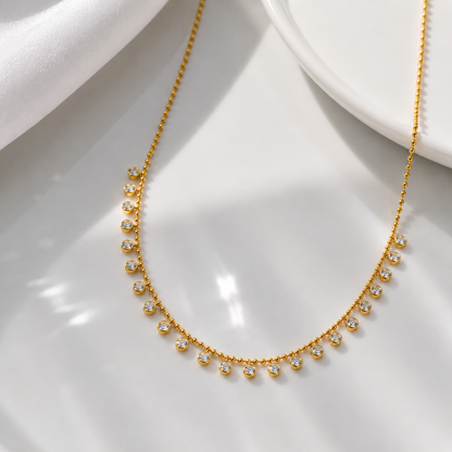 Celeste Drape Necklace