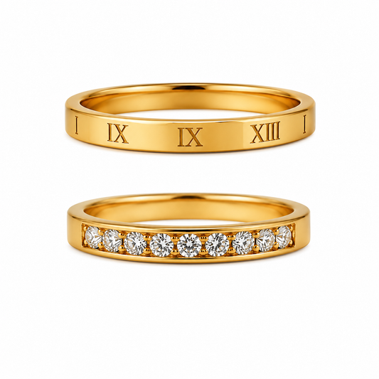 Eterna Roman Ring Set