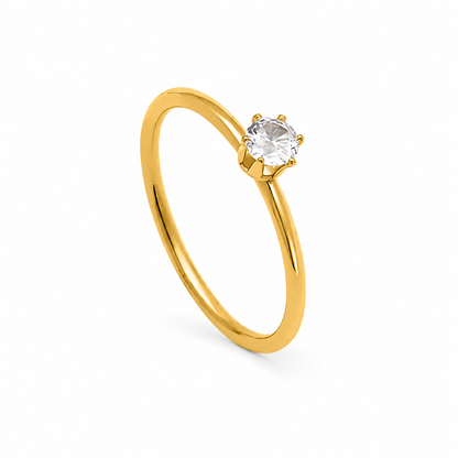 Timeless Solitaire Ring