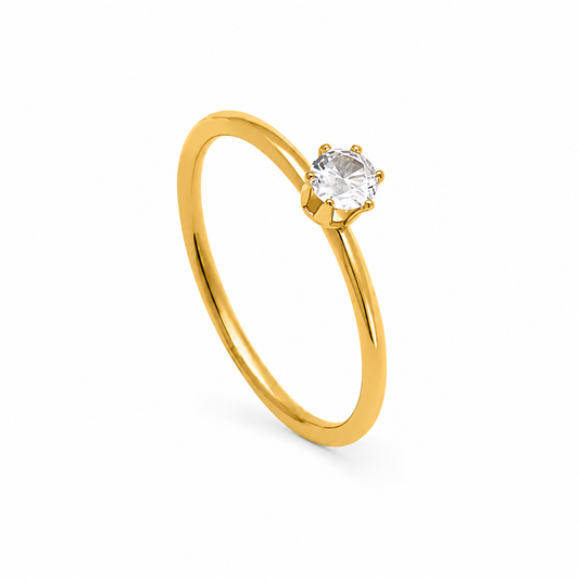 Timeless Solitaire Ring