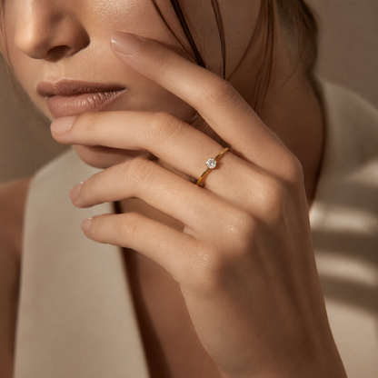 Timeless Solitaire Ring